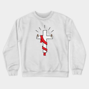 Jesus Lives - Christian Cross Crewneck Sweatshirt